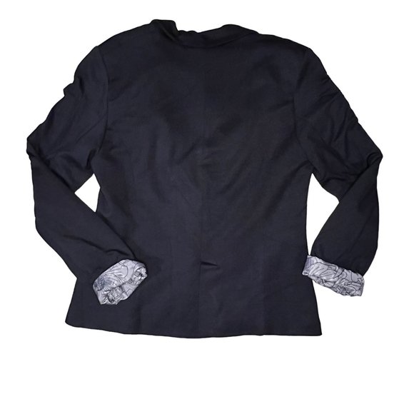 Desigual Womens black blazer button size 42 - Picture 3 of 9